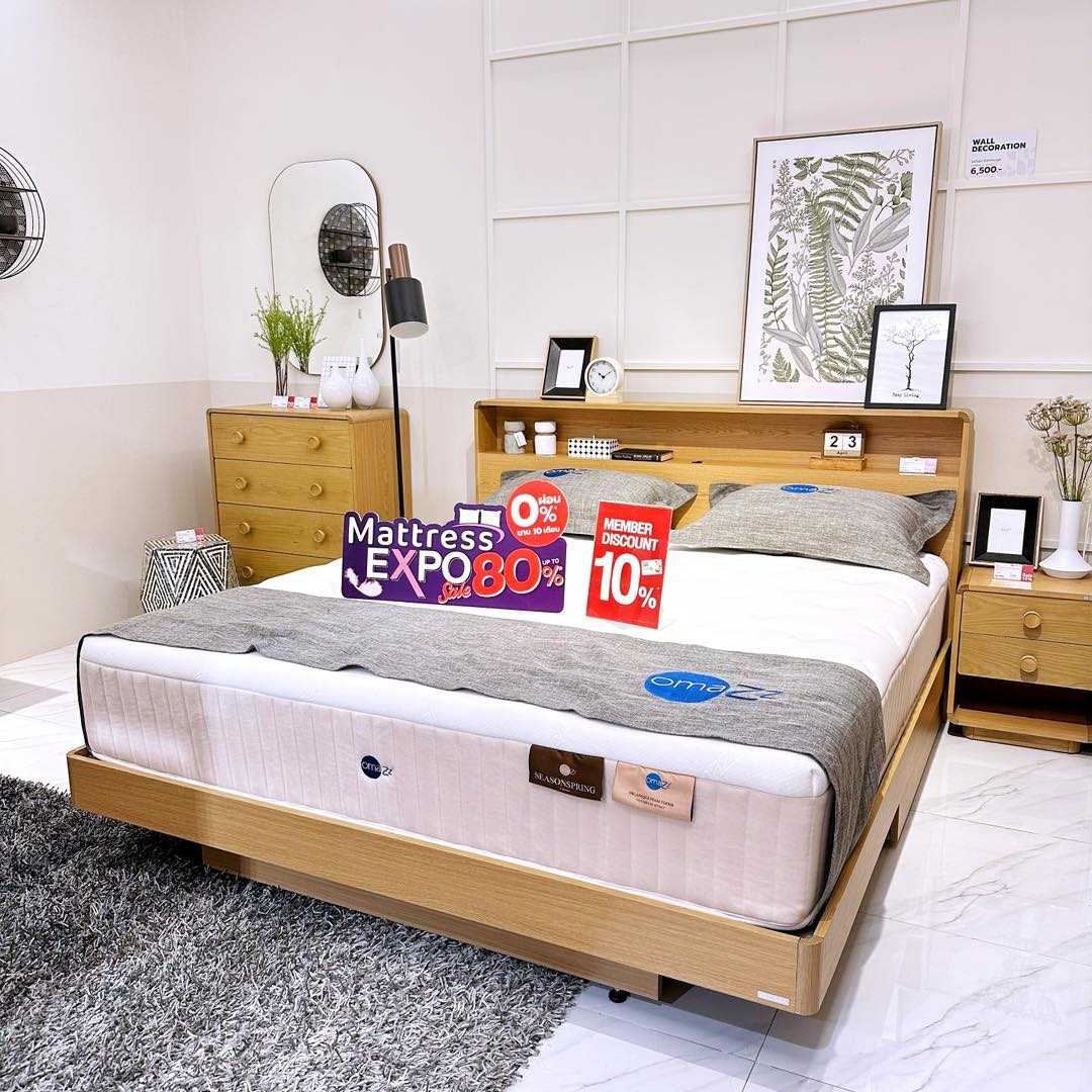 Mattress Expo ลดใหญ่กลางปี ที่นอนและเครื่องนอน ลดสูงสุด 80* ปันโปร Punpromotion